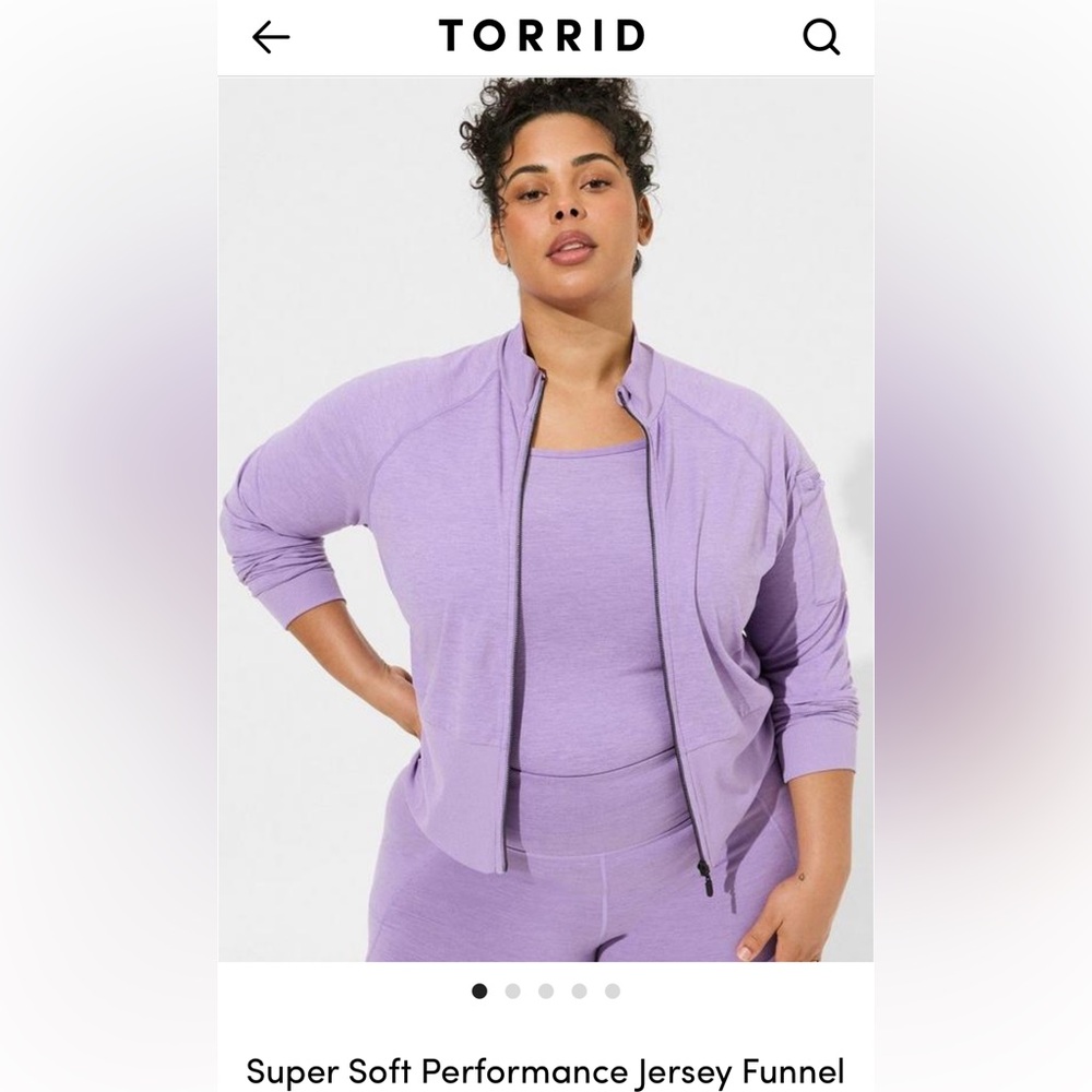 Torrid Bougainvillea Zip-Up Jacket
